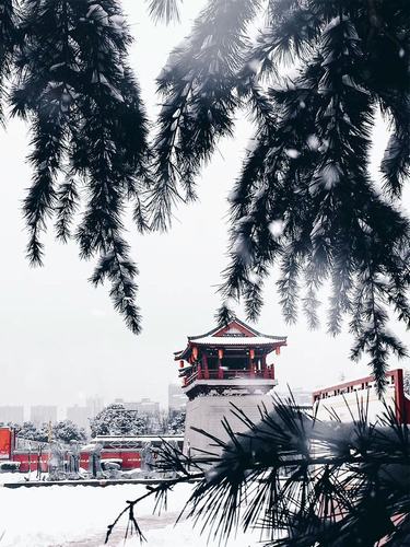 古城初雪，夢(mèng)回大唐