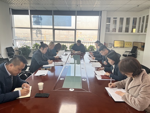 陜煤建設(shè)綠宇公司: 傳達(dá)陜煤集團(tuán)黨風(fēng)廉政紀(jì)檢監(jiān)察工作會(huì)會(huì)議精神