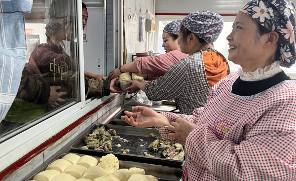 陜煤礦建三公司天山(二號井)項目部:“端午節(jié)”遇上“安全月”,“粽”享安全